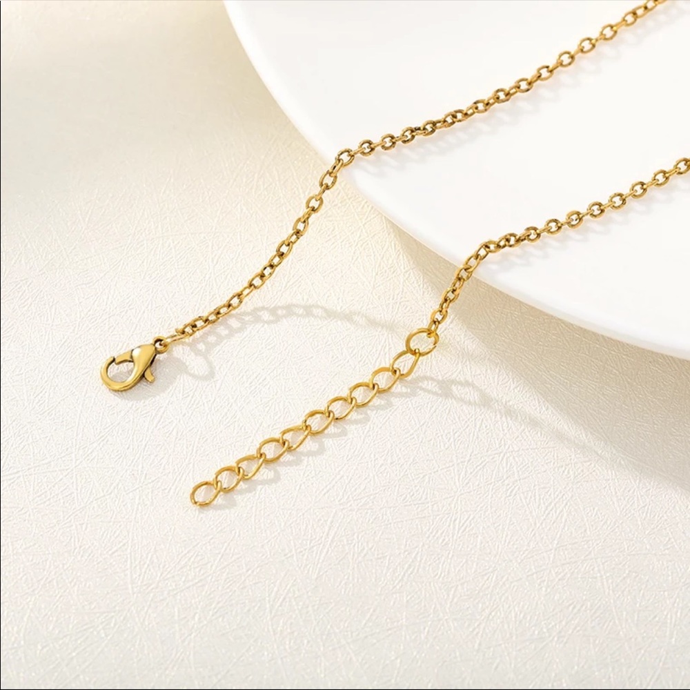 18k yellow rose GP silver sunflower new necklace - Picture 9 of 9